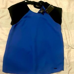 Armani  Exchange AX Blouse XS blue and black